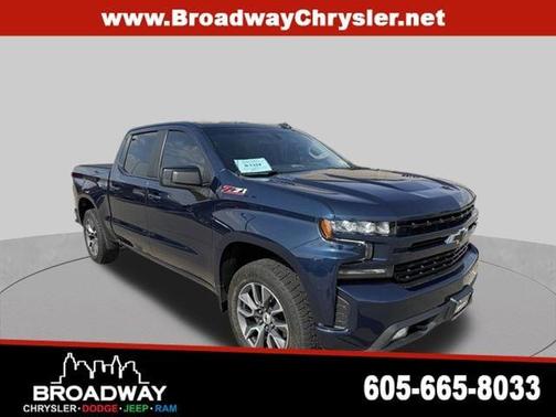Northsky Blue Metallic 2021 Chevrolet Silverado 1500 RST