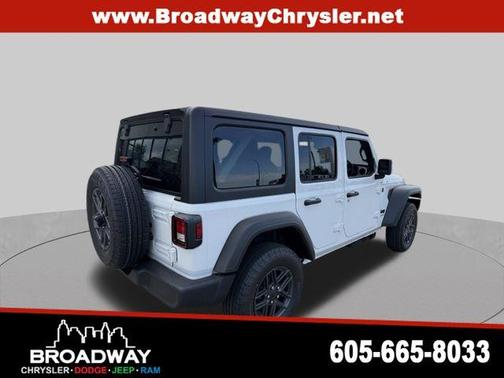 Bright White 2026 Jeep Wrangler Sport RHD