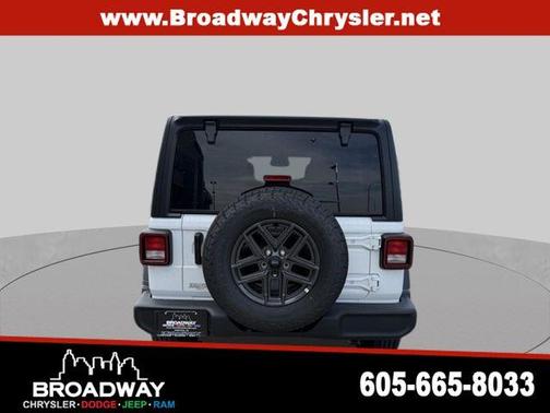 Bright White 2026 Jeep Wrangler Sport RHD