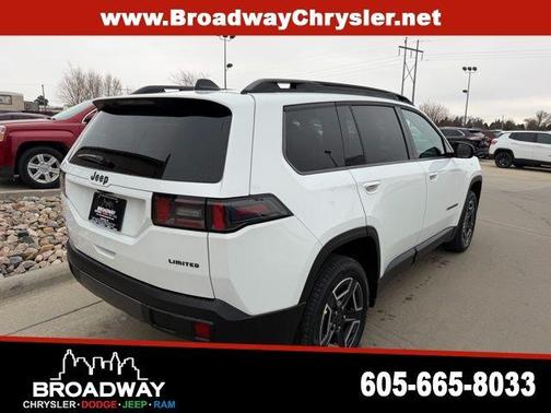 Bright White 2026 Jeep Cherokee LAREDO/LIMITED