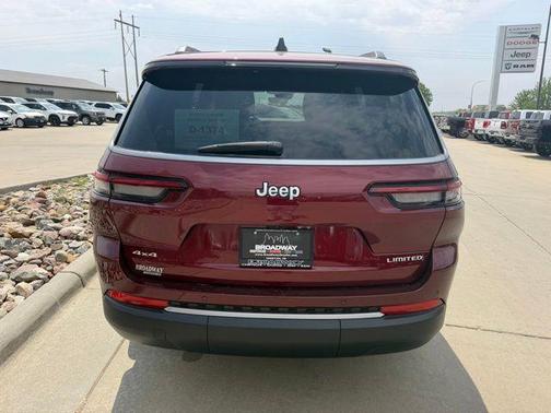 Velvet Red Pearlcoat 2026 Jeep Grand Cherokee L Limited