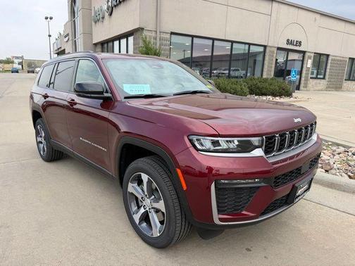 Velvet Red Pearlcoat 2026 Jeep Grand Cherokee L Limited