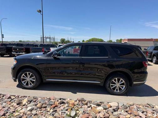Brilliant Black Crystal Pearlcoat 2016 Dodge Durango Limited