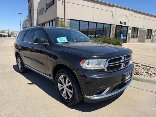 Brilliant Black Crystal Pearlcoat 2016 Dodge Durango Limited
