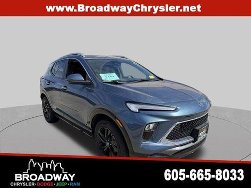 Ocean Blue Metallic 2024 Buick Encore GX Sport Touring