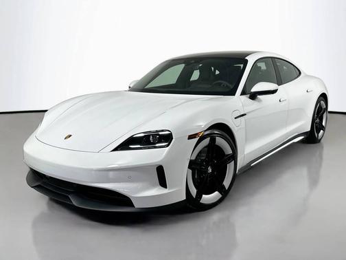 White 2025 Porsche Taycan