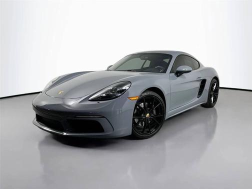 Arctic Grey 2024 Porsche 718 Cayman