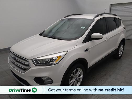 White Platinum Metallic Tri-Coat 2018 Ford Escape SEL