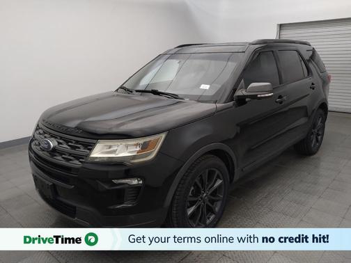 Shadow Black 2018 Ford Explorer XLT