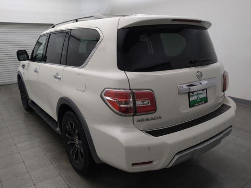 Pearl White 2018 Nissan Armada Platinum