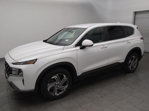 Quartz White 2021 Hyundai SANTA FE SE
