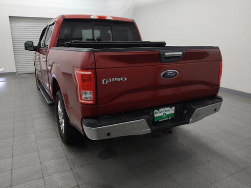 Red 2017 Ford F-150 XLT