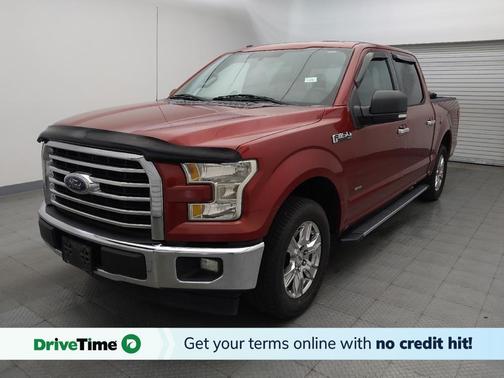 Red 2017 Ford F-150 XLT