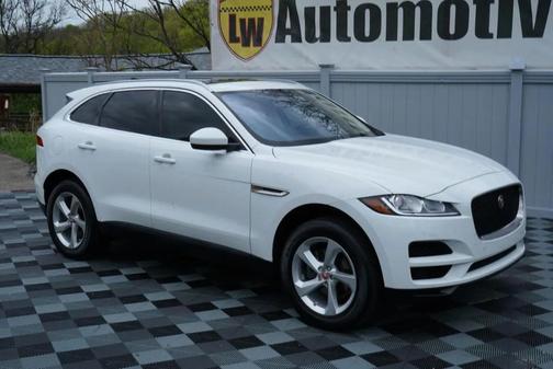 White 2020 Jaguar F-PACE Premium P250 AWD Automatic