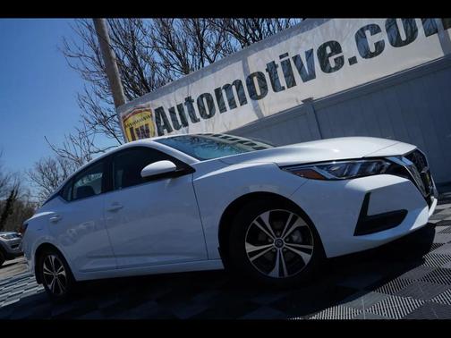 White 2023 Nissan Sentra SV