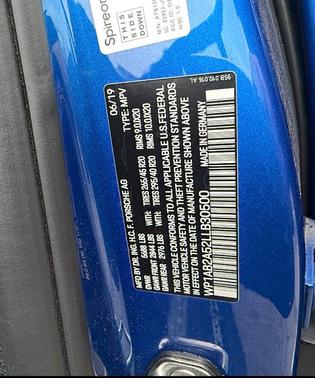 2020 Porsche Macan S