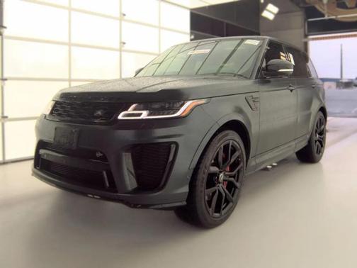 Black 2020 Land Rover Range Rover Sport SVR