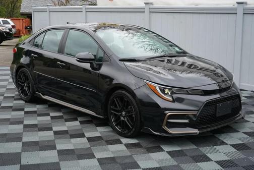 Black Sand Pearl 2022 Toyota Corolla SE
