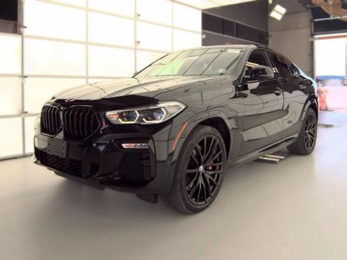 Black 2021 BMW X6 M50i Sports Activity Coupe