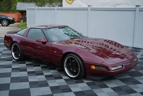 Burgundy 1993 Chevrolet Corvette Base