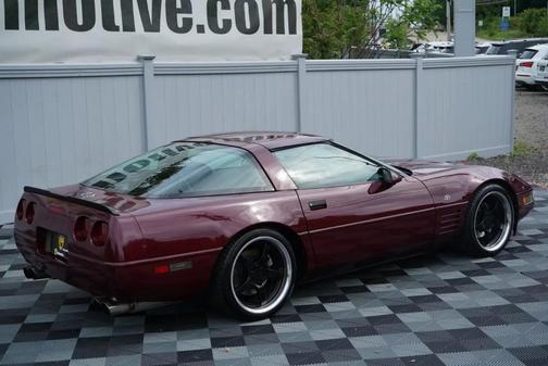 Burgundy 1993 Chevrolet Corvette Base