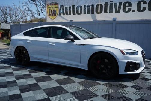 Glacier White Metallic 2021 Audi S5 3.0T Prestige