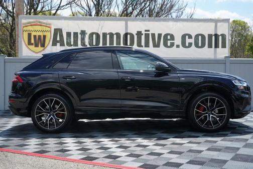 Black 2021 Audi Q8 55 Premium Plus