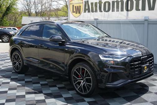 Black 2021 Audi Q8 55 Premium Plus
