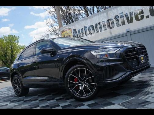 Black 2021 Audi Q8 55 Premium Plus