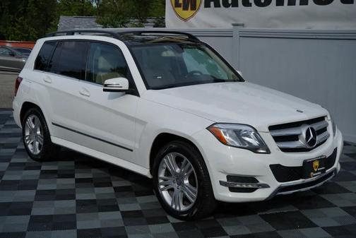 White 2014 Mercedes-Benz GLK-Class GLK 350 4MATIC