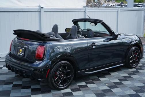 Midnight Black II Metallic 2025 MINI Convertible John Cooper Works