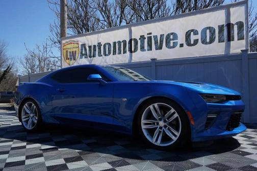 Blue 2017 Chevrolet Camaro 2SS