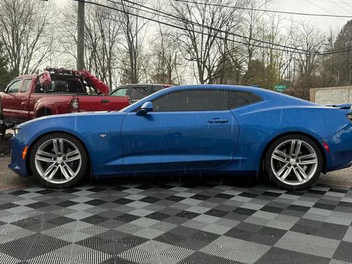 Blue 2017 Chevrolet Camaro 2SS