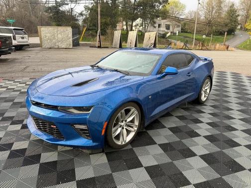 Blue 2017 Chevrolet Camaro 2SS