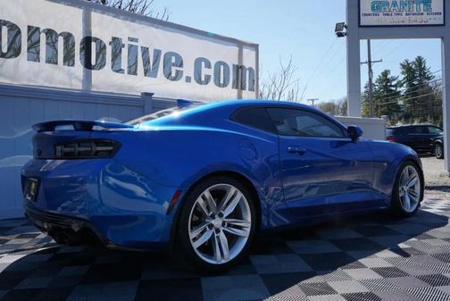 Blue 2017 Chevrolet Camaro 2SS