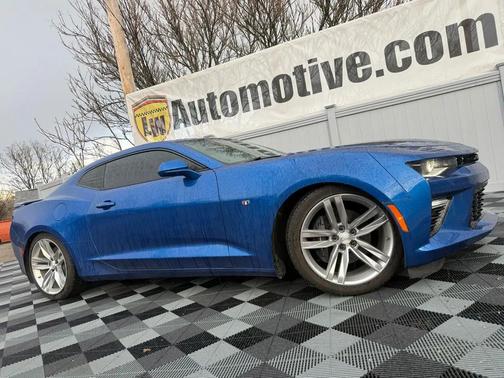 Blue 2017 Chevrolet Camaro 2SS