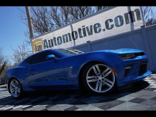 Blue 2017 Chevrolet Camaro 2SS