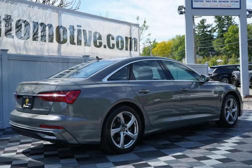 Gray 2024 Audi A6 55 Premium Plus