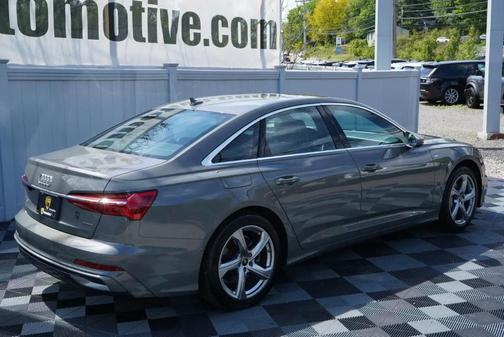 Gray 2024 Audi A6 55 Premium Plus