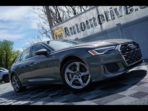 Gray 2024 Audi A6 55 Premium Plus