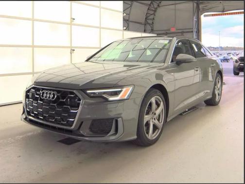 Gray 2024 Audi A6 55 Premium Plus