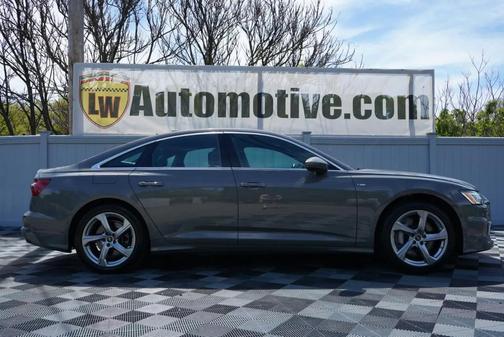 Gray 2024 Audi A6 55 Premium Plus