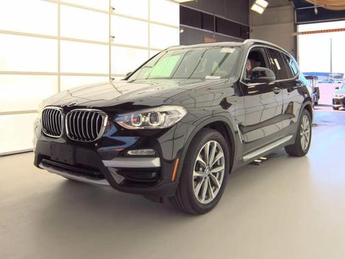 Black 2018 BMW X3 xDrive30i