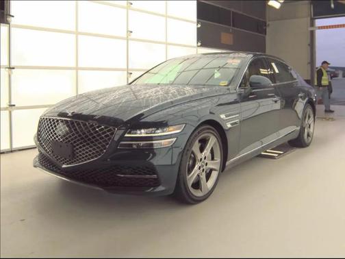 Tasman Blue 2021 Genesis G80 3.5T AWD