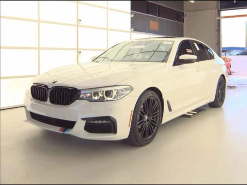 White 2019 BMW 540 i xDrive