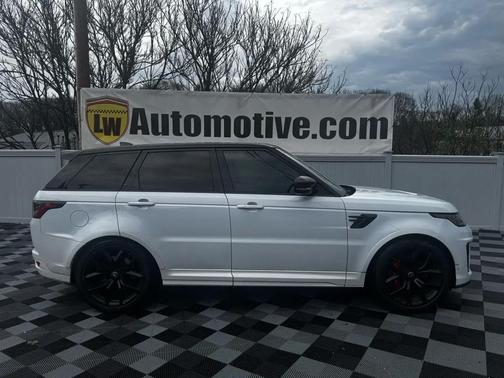 White 2019 Land Rover Range Rover Sport SVR