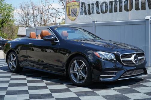 Black 2019 Mercedes-Benz E-Class E 450 4MATIC