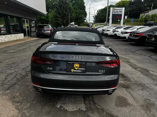Manhattan Gray Metallic/Black Roof 2018 Audi A5 2.0T Premium Plus