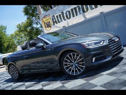 Manhattan Gray Metallic/Black Roof 2018 Audi A5 2.0T Premium Plus