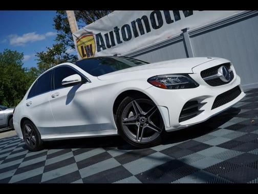 White 2021 Mercedes-Benz C-Class C 300 4MATIC